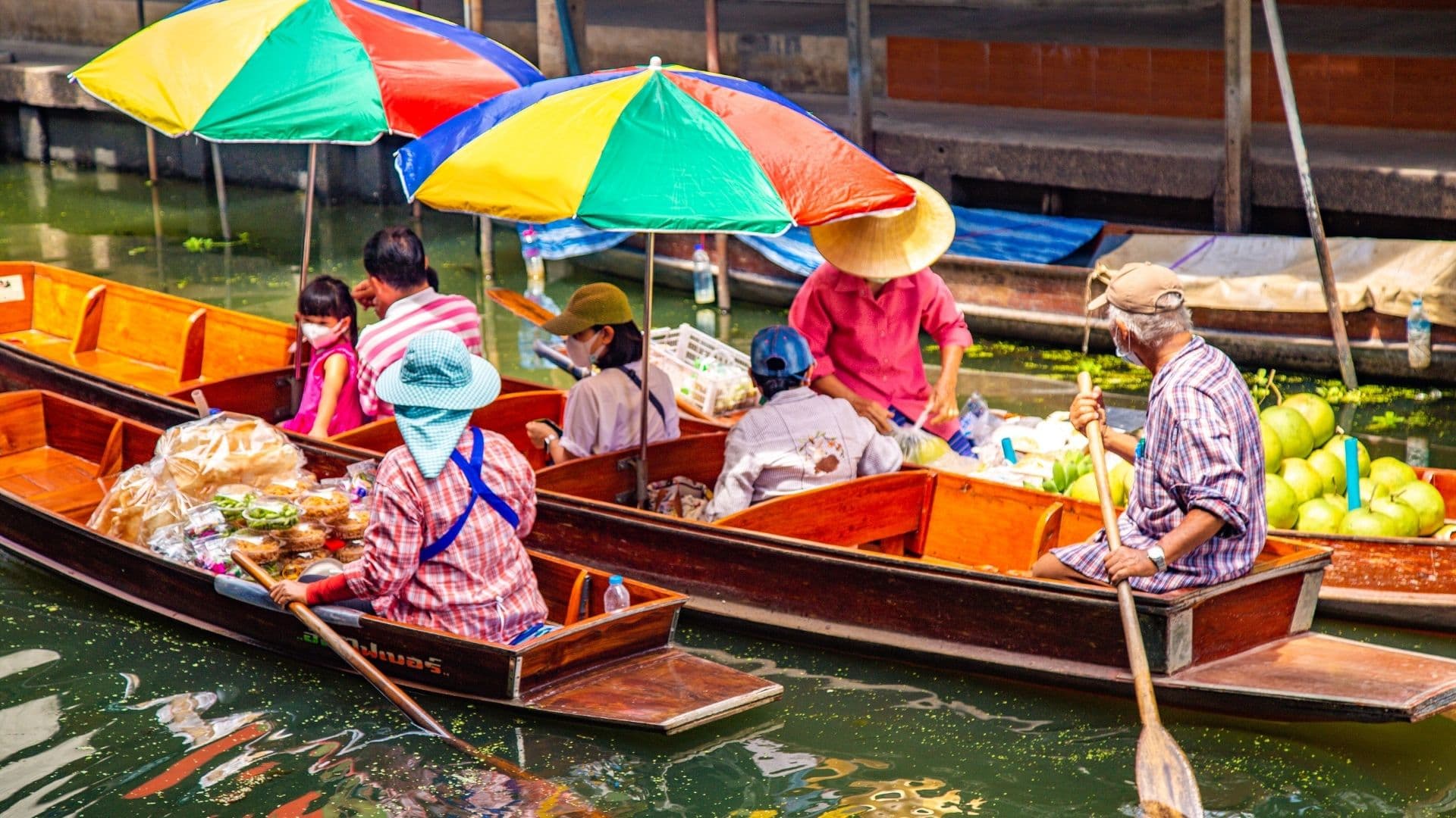 ทัวร์อยุธยา & ตลาด วันเดียว ดำเนินสะดวก 3 วัด