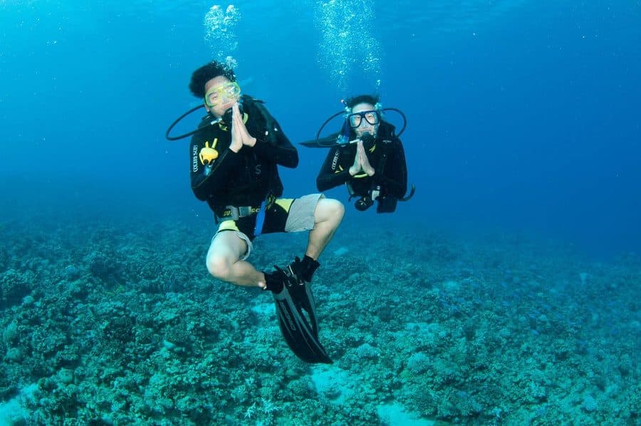 Tauchen für Zertifizierte · Koh Kood oder Nationalpark Koh Rang (2 Tauchgänge)