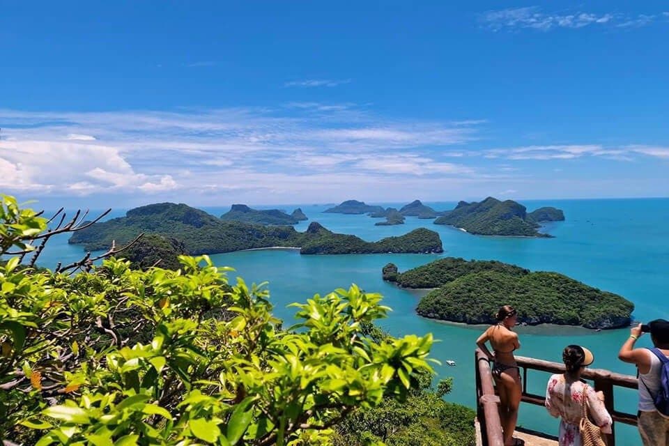 Ang-Thong-Meerespark mit klassischem Segelboot · Tagesausflug ab Koh Samui