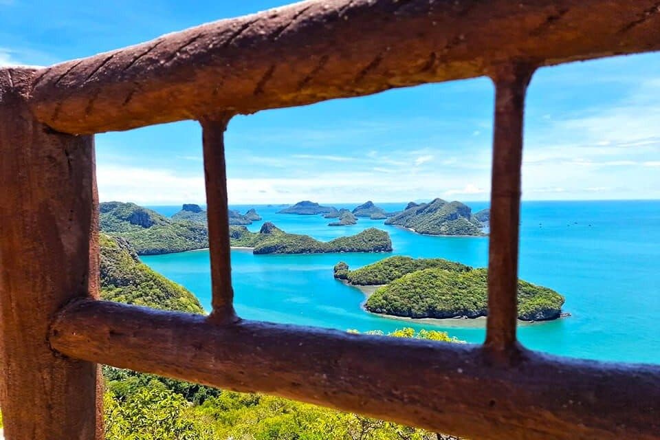 Ang-Thong-Meerespark mit klassischem Segelboot · Tagesausflug ab Koh Samui