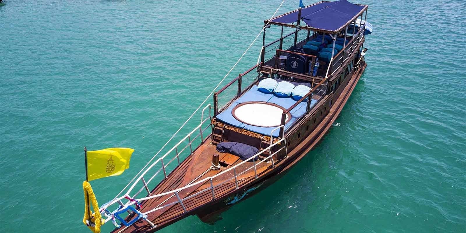 Privates klassisches Segelboot in Koh Samui · Ang Thong, Koh Phangan oder Koh Taen