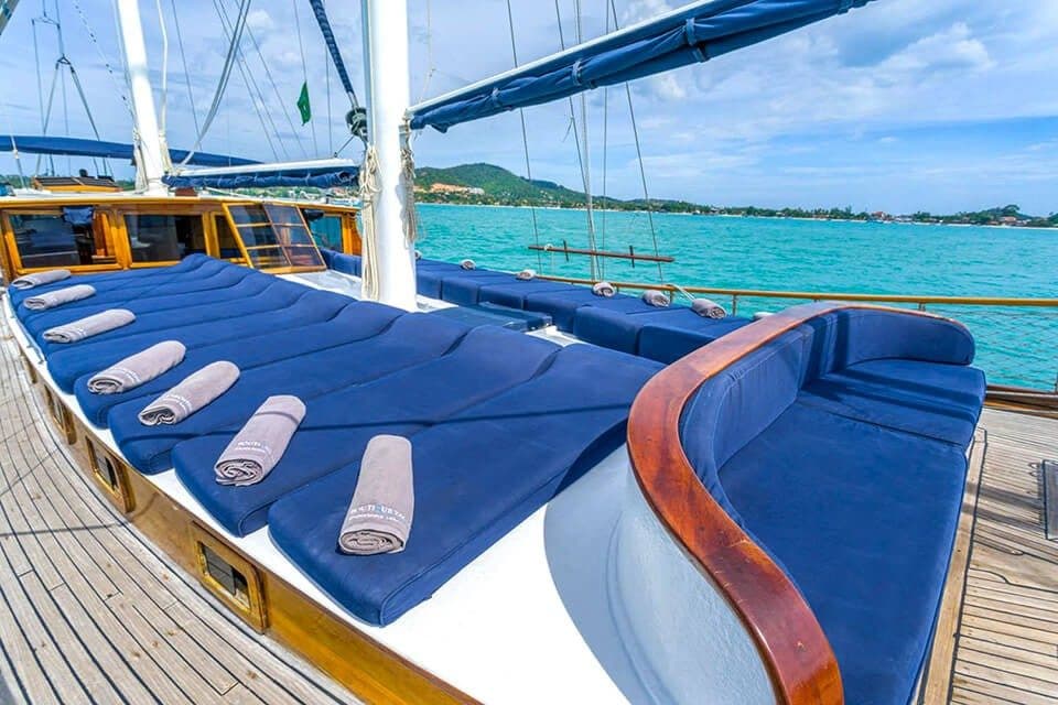 Privates klassisches Segelboot in Koh Samui · Ang Thong, Koh Phangan oder Koh Taen