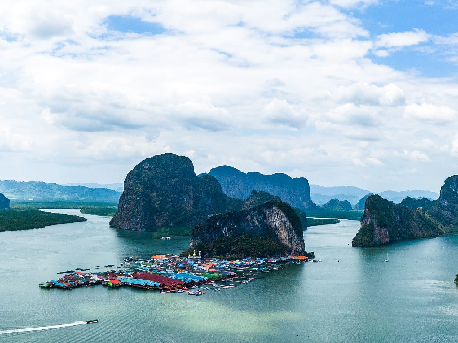 Leuchtendes Plankton in der Phang-Nga-Bucht · privates Speedboot ab Phuket
